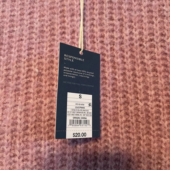 New with tags pink sweater vest size small this will fit a medium PERFECT GIFT🎄 - Picture 5 of 11